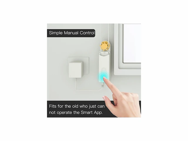 Moes tuya zigbee roller shade curtain motor tuya smarthome - afbeelding 2 van  3