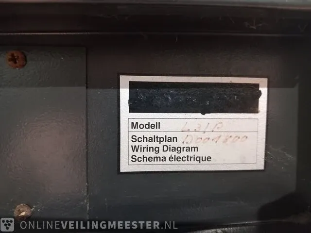 Moffeloven/laboratorium oven ehret, mo 51/sp - afbeelding 3 van  11