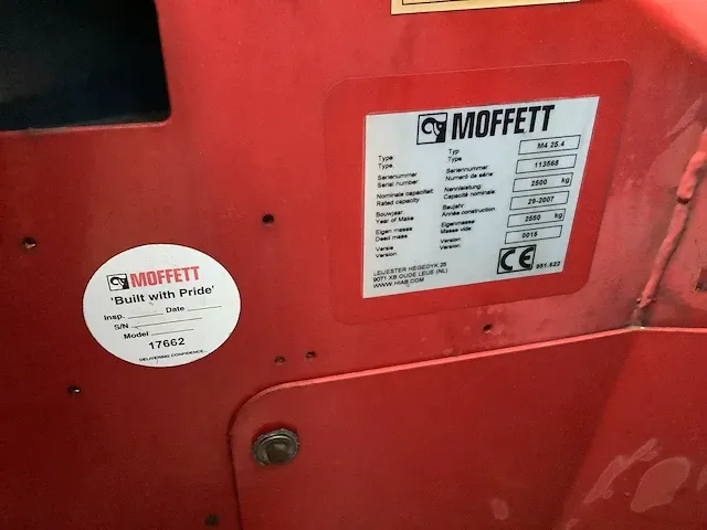 Moffett 4weg - m4 25.4 - meeneemheftruck - afbeelding 2 van  15