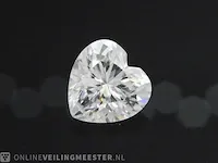 Moissaniet - 2.00 karaat echte moissaniet (gecertificeerd) - afbeelding 2 van  3