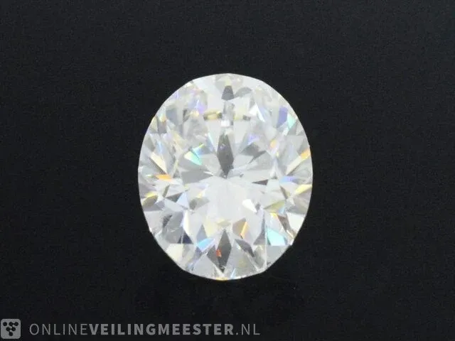 Moissaniet - 3.00 karaat echte moissaniet (gecertificeerd) - afbeelding 1 van  3