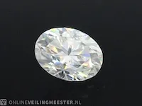 Moissaniet - 3.00 karaat echte moissaniet (gecertificeerd) - afbeelding 2 van  3