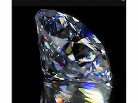 Moissanite - briljant circa 1,00 carat - (gecertificeerd) - afbeelding 4 van  7