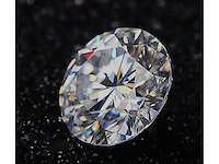 Moissanite - briljant circa 1,00 carat - (gecertificeerd) - afbeelding 5 van  7