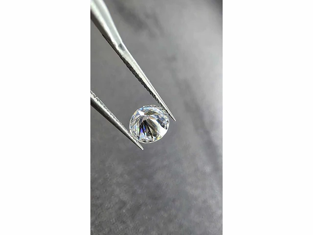 Moissanite - briljant circa 1,00 carat - (gecertificeerd) - afbeelding 10 van  12