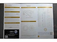 Moissanite - briljant circa 1,00 carat - (gecertificeerd) - afbeelding 11 van  12