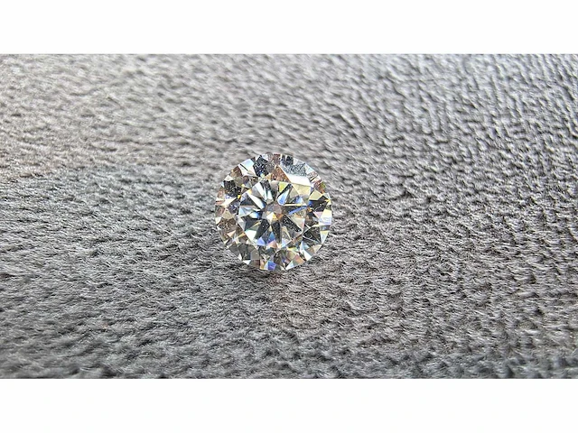 Moissanite - briljant circa 1,00 carat - (gecertificeerd) - afbeelding 1 van  12