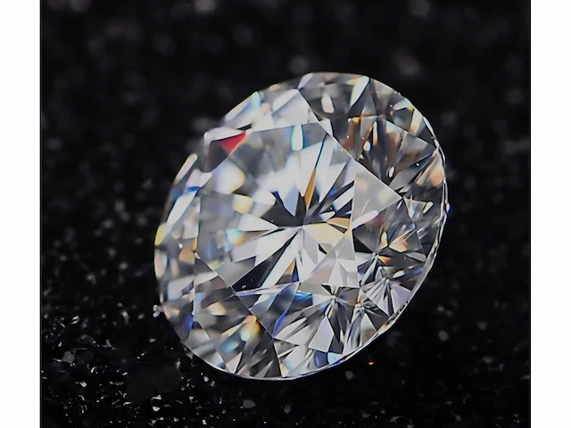 Moissanite - circa 5,00 carat - (gecertificeerd) - afbeelding 1 van  6