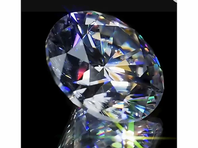 Moissanite - circa 5,00 carat - (gecertificeerd) - afbeelding 3 van  6