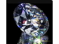 Moissanite - circa 5,00 carat - (gecertificeerd) - afbeelding 3 van  6