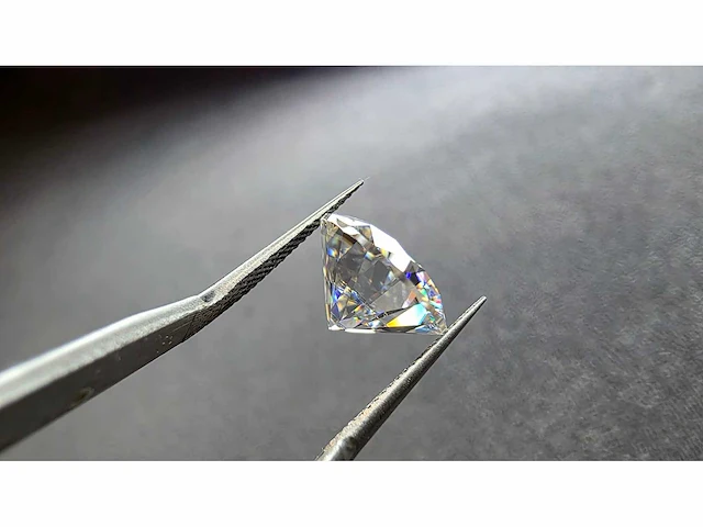 Moissanite - circa 5,00 carat - (gecertificeerd) - afbeelding 7 van  13