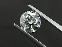 Moissanite, briljant geslepen, wit - afbeelding 1 van  3