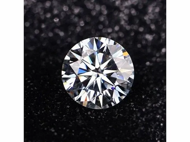 Moissanite (d / vvs1) 10,0 karaat - afbeelding 2 van  6
