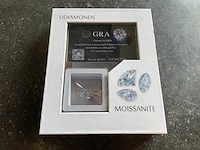 Moissanite edelsteen 4.0 carat - afbeelding 4 van  7