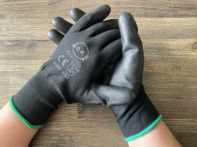 Mokx pu dipped montagehandschoen (120x) - afbeelding 1 van  4