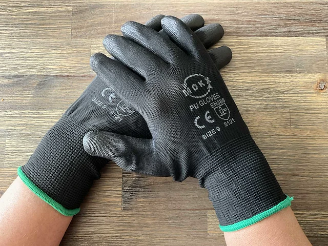 Mokx pu dipped montagehandschoen (120x) - afbeelding 2 van  4