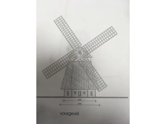 Molen en 3 poorten (4x) - afbeelding 11 van  20