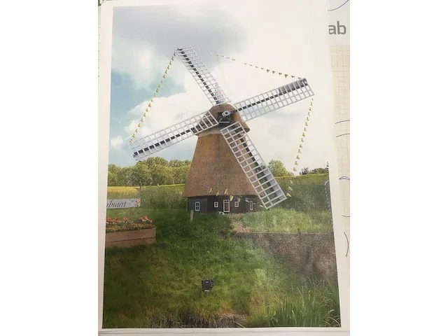 Molen en 3 poorten (4x) - afbeelding 1 van  20