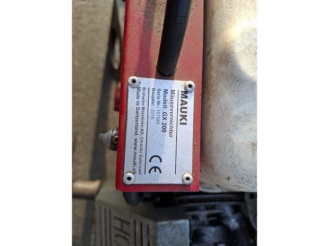 Mollenvergasser, mauki, gx 200, 2016 - afbeelding 6 van  11