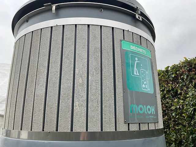 Molok semi-ondergrondse afvalcontainer 3000l - afbeelding 1 van  7