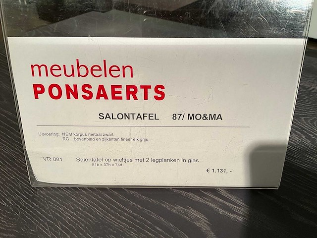 Mo&ma salontafel - afbeelding 8 van  8