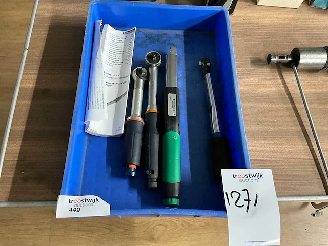 Momentsleutel (4x) - afbeelding 1 van  2