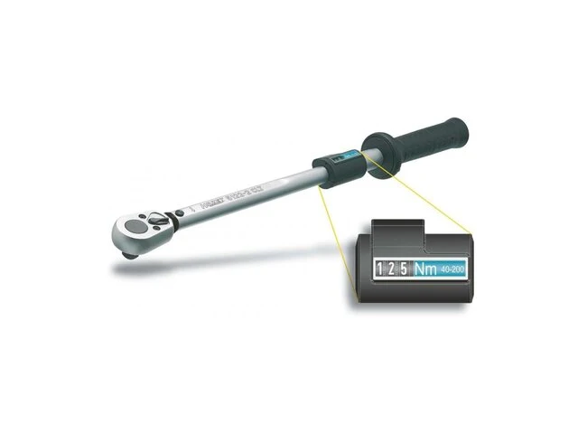 Momentsleutel 5123-2clt 60- 320nm 1/2 hazet - afbeelding 3 van  3