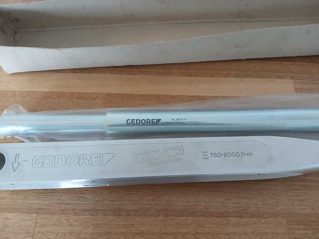 Momentsleutel gedore, dremometer e 750 - 2000nm 1" - afbeelding 3 van  3