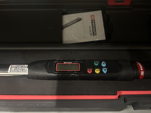 Momentsleutel met ratel 340 nm in koffer facom, e.306a340s - afbeelding 3 van  6