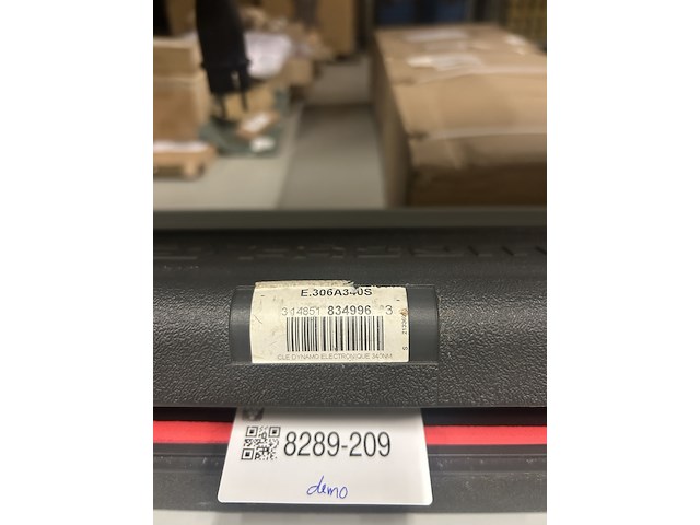 Momentsleutel met ratel 340 nm in koffer facom, e.306a340s - afbeelding 6 van  6