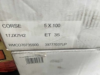 Momo corse 17” 5x100 - afbeelding 5 van  5