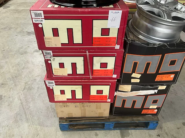 Momo fxl-one 5x112 velgenset 18” - afbeelding 4 van  5