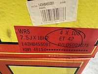 Momo wrs 18” 4x108 velgen set - afbeelding 3 van  3