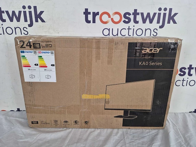 Mon acer 23.8inch / f-hd / vga / hdmi / / black - afbeelding 2 van  2