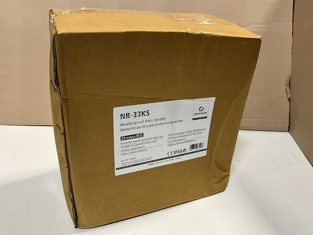 Monacor nr-33ks waterdichte luidspreker - afbeelding 2 van  3
