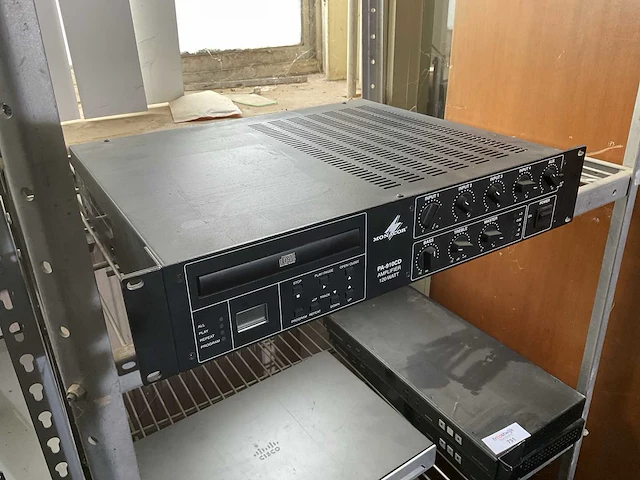 Monacor pa-910cd amplifier - afbeelding 1 van  3