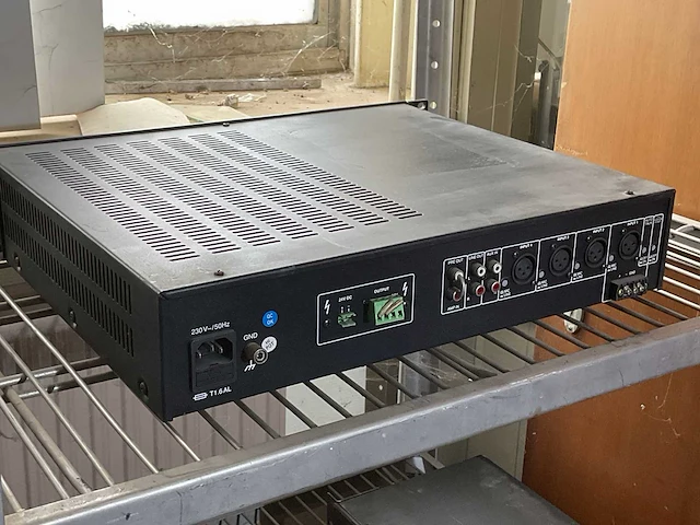 Monacor pa-910cd amplifier - afbeelding 3 van  3