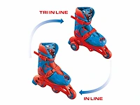 Mondo marvel spiderman 28631 verstelbare inline skates pvc wielen maat s/maat 29/32 - afbeelding 4 van  4