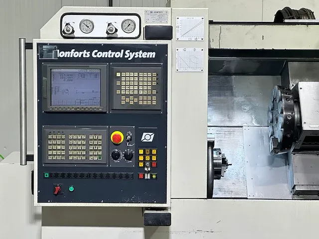 Monforts rnc 300 single turn cnc draaibank - afbeelding 9 van  17