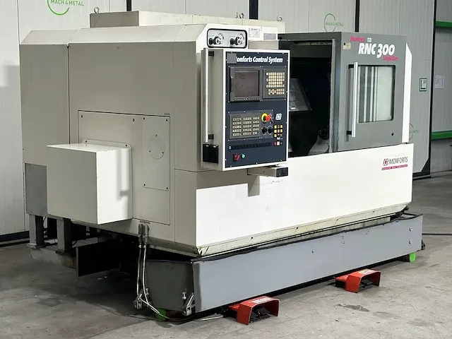 Monforts rnc 300 single turn cnc draaibank - afbeelding 10 van  17