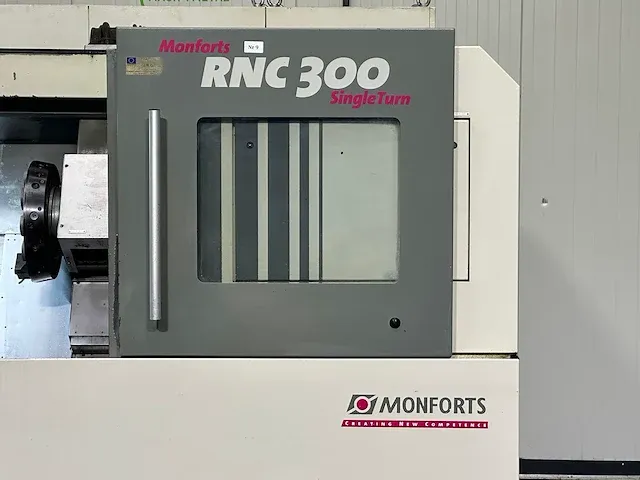 Monforts rnc 300 single turn cnc draaibank - afbeelding 12 van  17