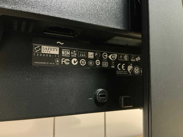 Monitor - hp - e231 - afbeelding 5 van  5