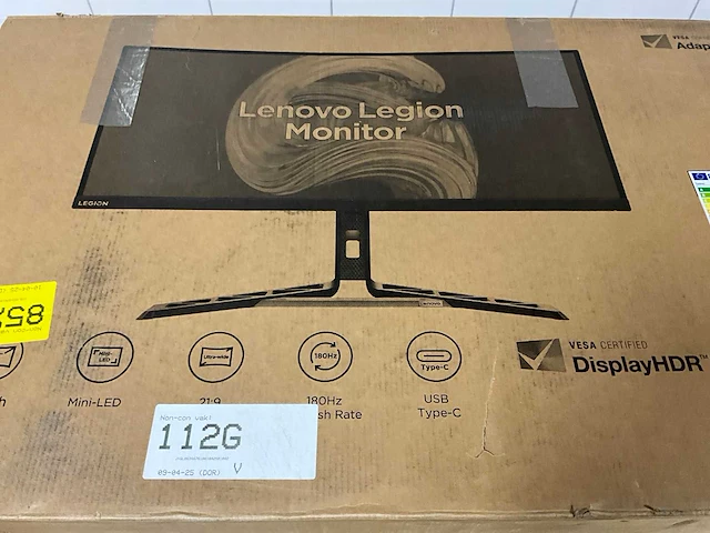Monitor - lenovo - y34wz-30 - afbeelding 3 van  3