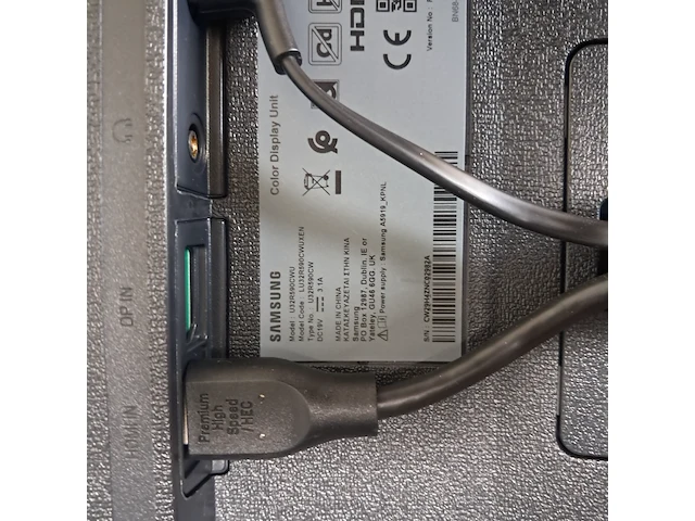 Monitor, curved samsung, u32r590cwu - afbeelding 4 van  4