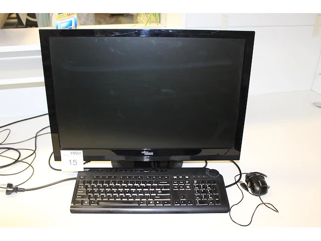 Monitor fuji-siemens type amilo dy s3260w met toetsenbord en muis - afbeelding 1 van  1