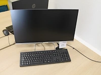 Monitor hp m24 f met toetsenbord en hub. - afbeelding 1 van  2