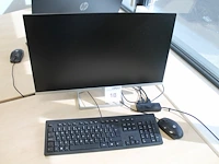 Monitor hp m24 f met toetsenbord, hub en muis. - afbeelding 1 van  2