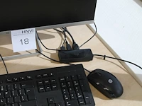Monitor hp m24 f met toetsenbord, hub en muis. - afbeelding 2 van  2