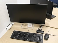 Monitor hp m24 f met toetsenbord, hub en muis. - afbeelding 1 van  2