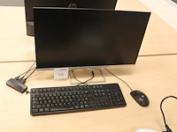 Monitor hp m24f 24 inch met toetsenbord, hub en muis. - afbeelding 1 van  2